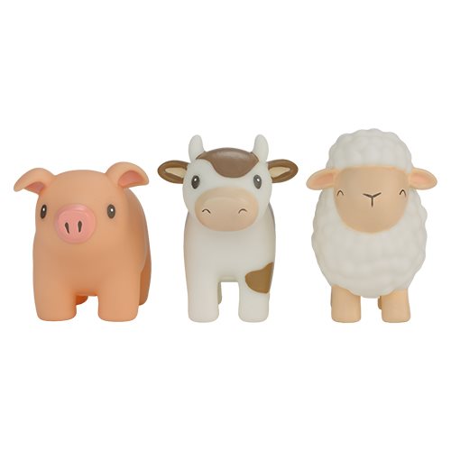 Badfiguren Set Mehrfarbig Little Farm Detail 6