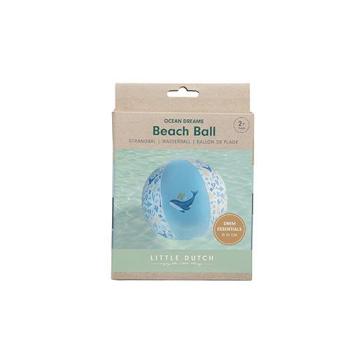 Little Dutch Strandball blau Ocean Dreams Blue 35 cm