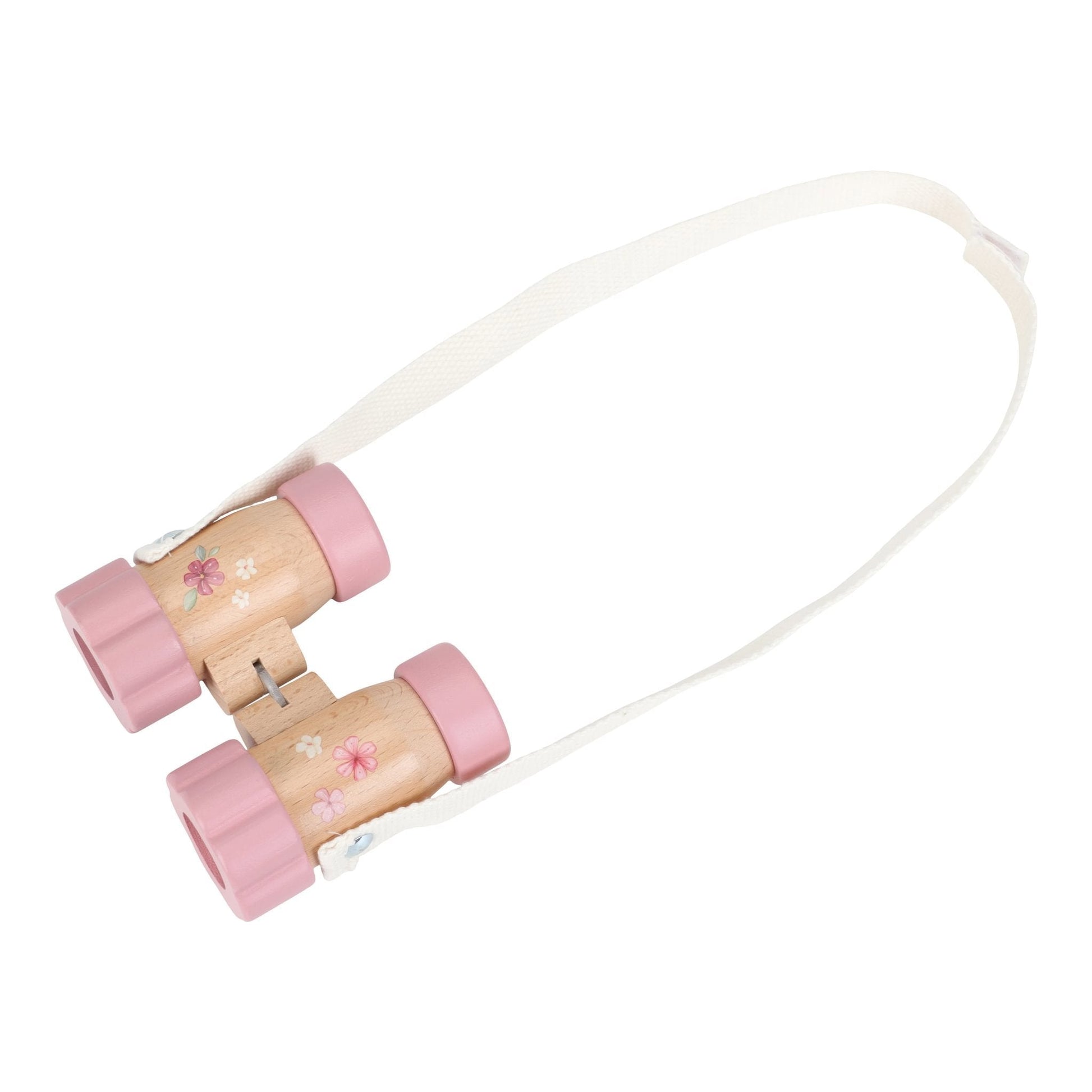 Little Dutch rosa Kinder Fernglas Holz - Fairy Garden - Mit Verpackung