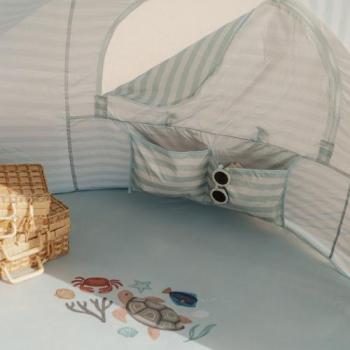 Little Dutch Pop-Up Strandzelt Fresh Greens - Strandmuschel grün