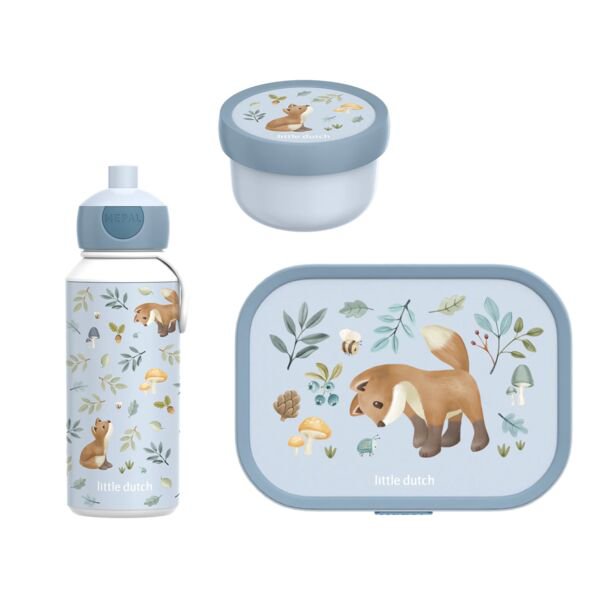 Mittagessen Set Forest Friends Studio Aufnahme
