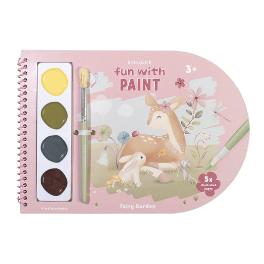 Malbuch Fairy Garden Studio Aufnahme