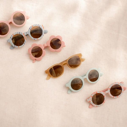 Kinder Sonnenbrille Rund Blumen Detail 9