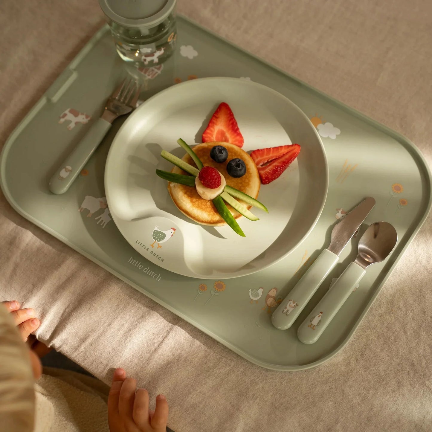 Little Dutch Tischset Little Farm Salbeigrün Mepal Mio