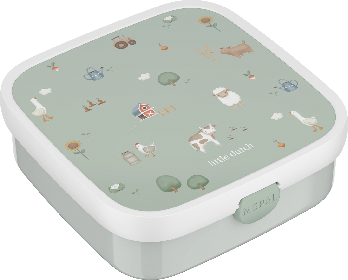 Bento Lunchbox groß Little Farm Detail 5