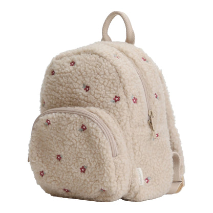 Little Dutch Rucksack Teddy mit Blumen Sand - Lifestyle