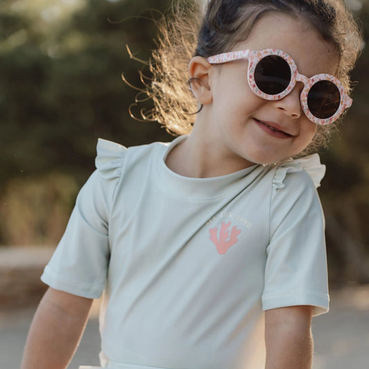Kinder Sonnenbrille Rosa Ozeanträume Anwendung