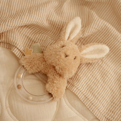 Little Dutch Ringrassel Bunny Newborn Naturals GRS - Mit Verpackung