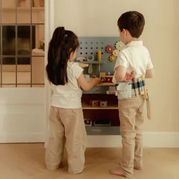 Little Dutch Werkbank mit Kreissäge Holz FSC NEU