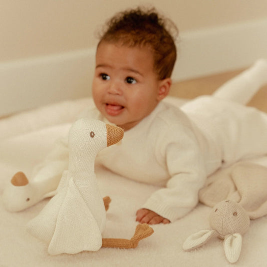 Little Dutch Beige Geschenkset Strick Newborn Naturals - Detailansicht
