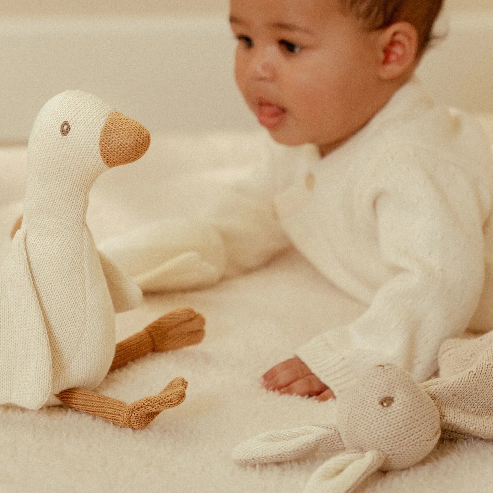 Little Dutch Beige Geschenkset Strick Newborn Naturals - Lifestyle