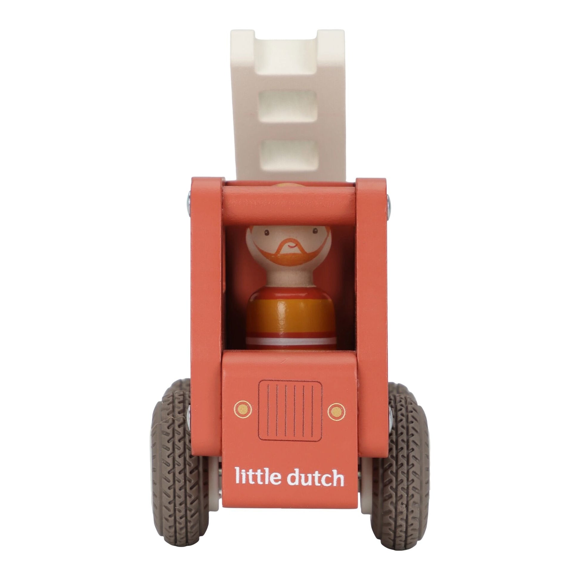 Little Dutch Feuerwehrauto FSC Holz – Rot – Essentials - Lifestyle