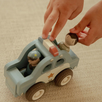 Little Dutch Holz Polizeiauto FSC – Blau – Essentials - Lifestyle
