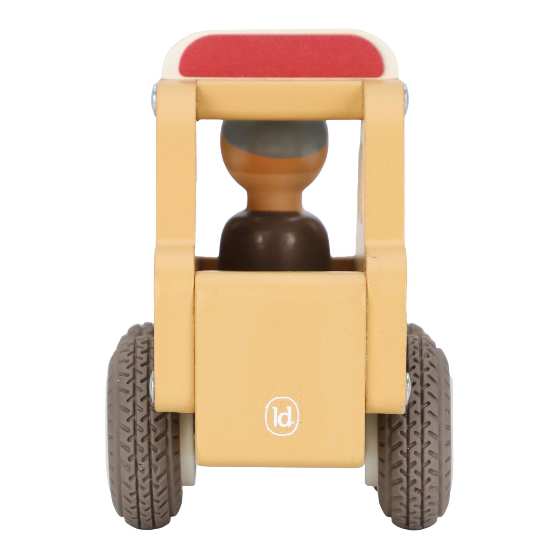 Little Dutch Taxi FSC Holzauto – Gelb – Essentials - Lifestyle