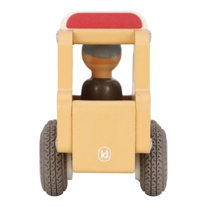 Little Dutch Taxi FSC Holzauto – Gelb – Essentials - Lifestyle