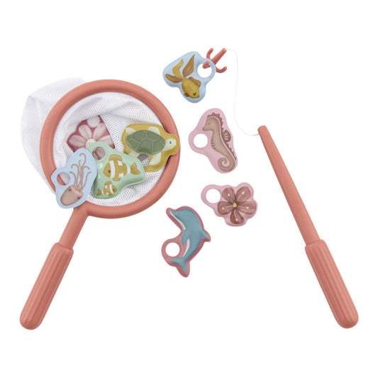 Little Dutch Angelspiel rosa - Fischspiel Bad - Hauptbild