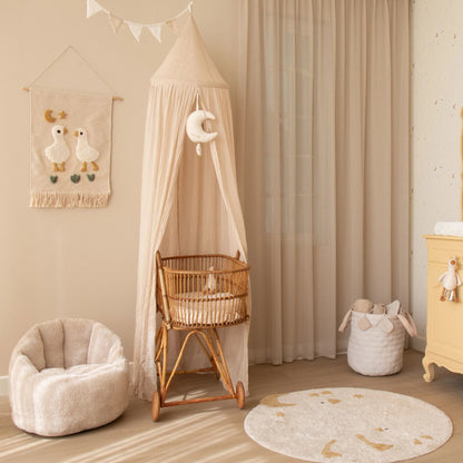 Girlande mit Wimpeln Beige Newborn Naturals Kleine Gans Detail 5