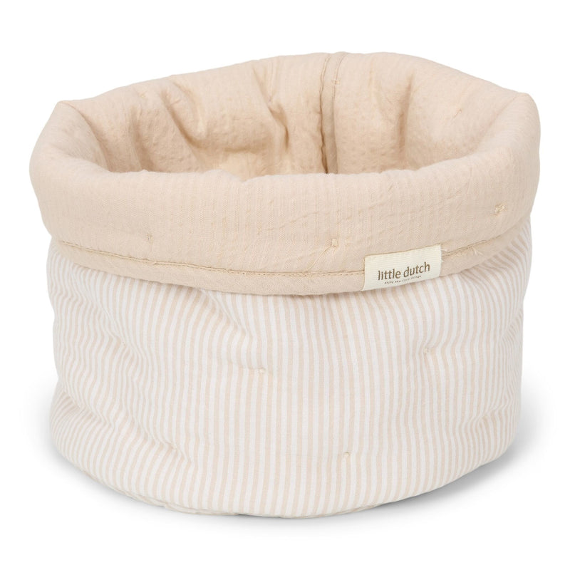 Warenkorb klein Beige Essentials Studio Aufnahme