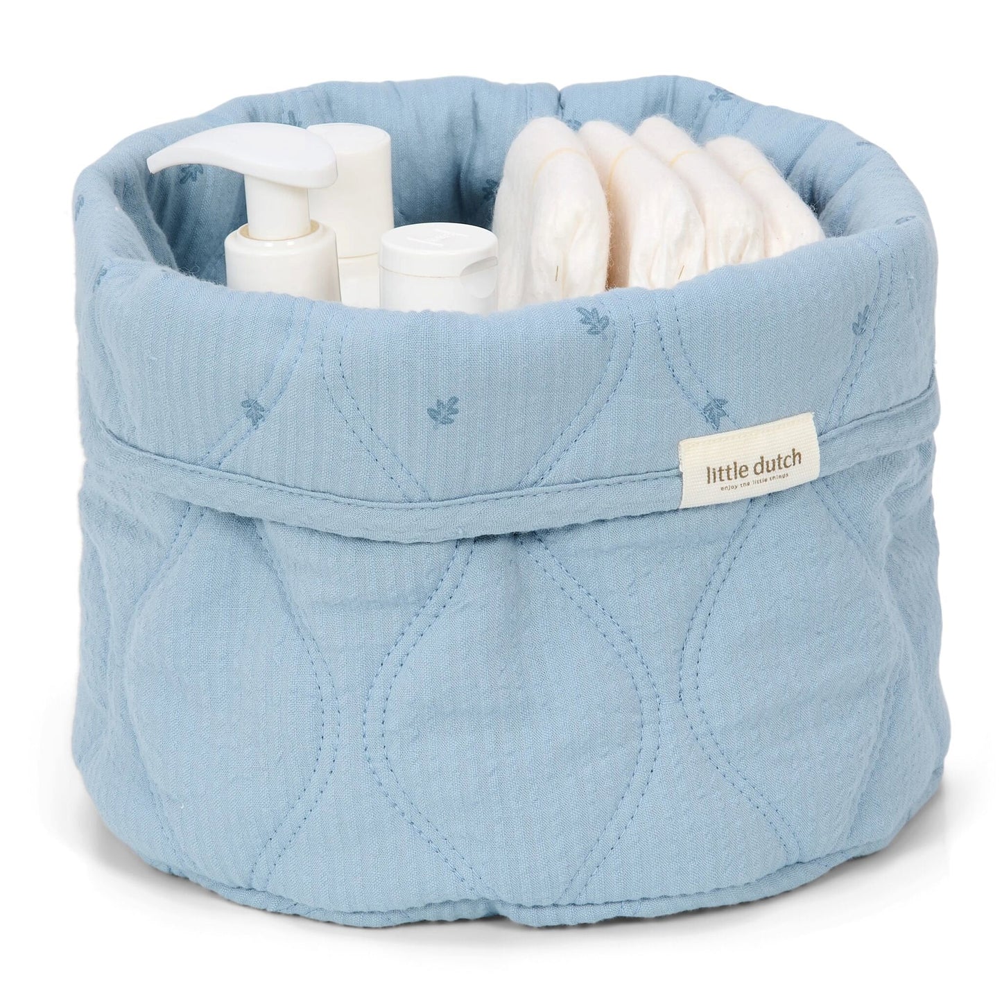 Kleiner Korb Blau Essentials Detail 5