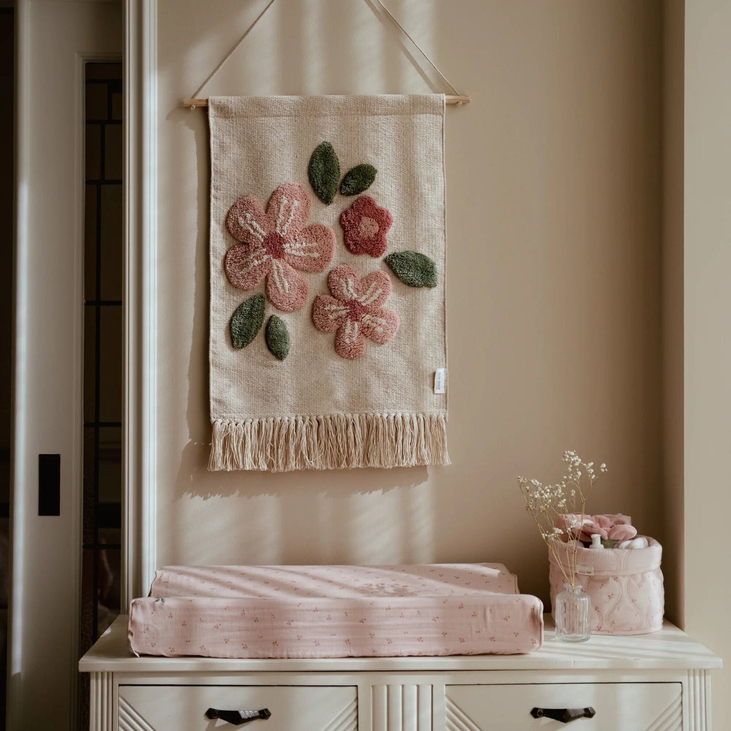 Kleiner Wäschekorb Rosa Essentials Detail 6