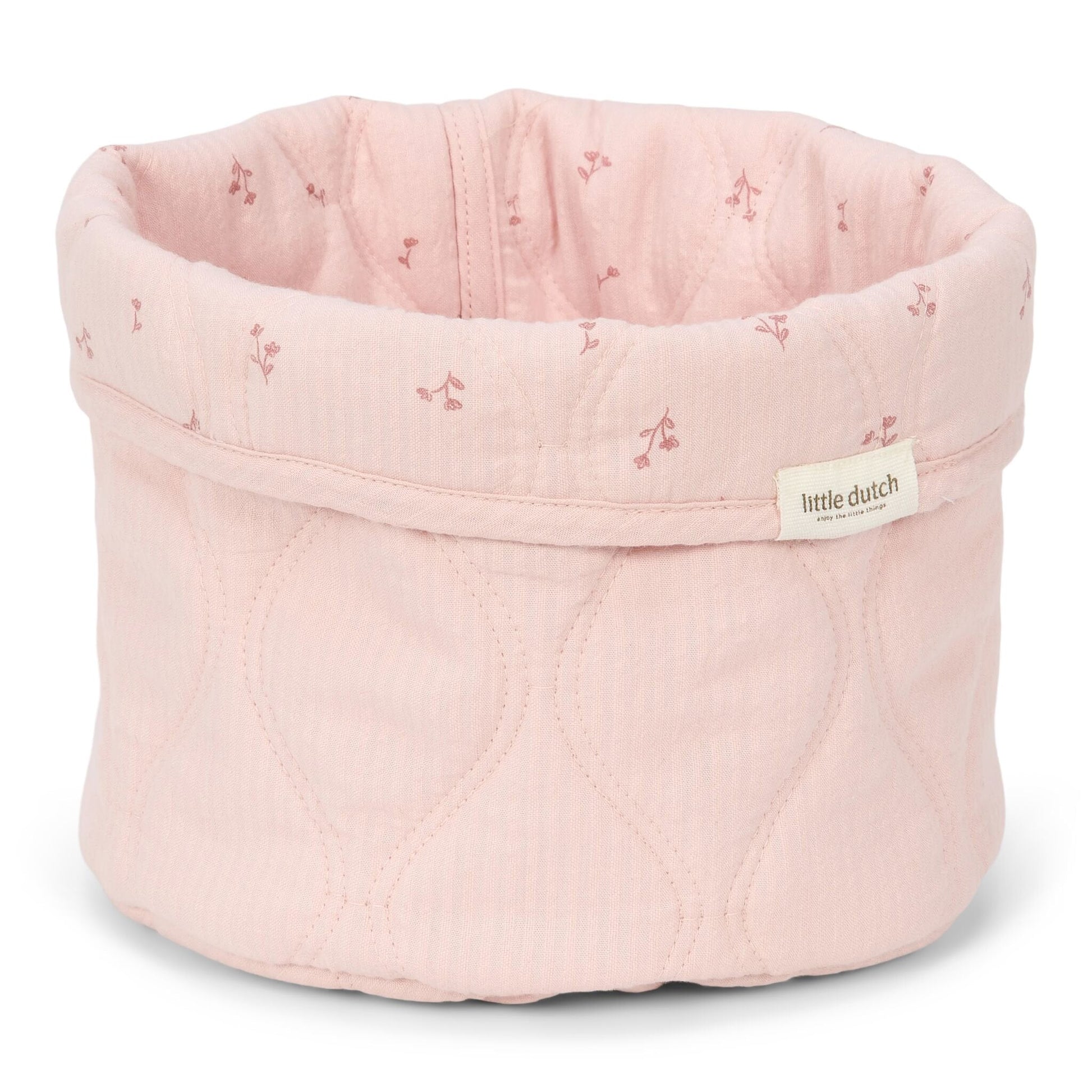 Kleiner Wäschekorb Rosa Essentials Studio Aufnahme