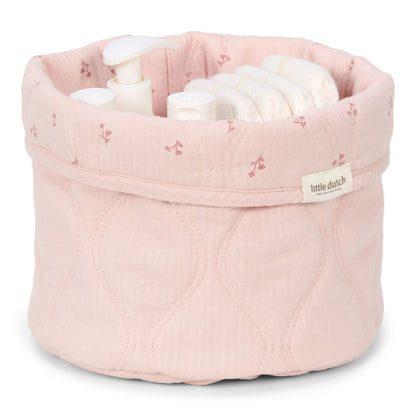 Kleiner Wäschekorb Rosa Essentials Detail 5