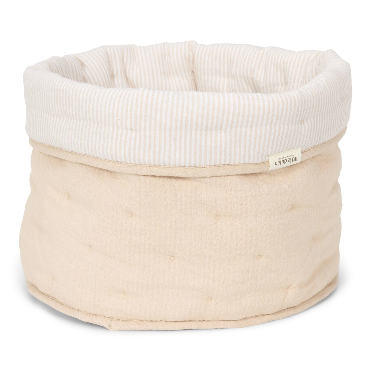 Kleiner Warenkorb Beige Essentials Detail 3
