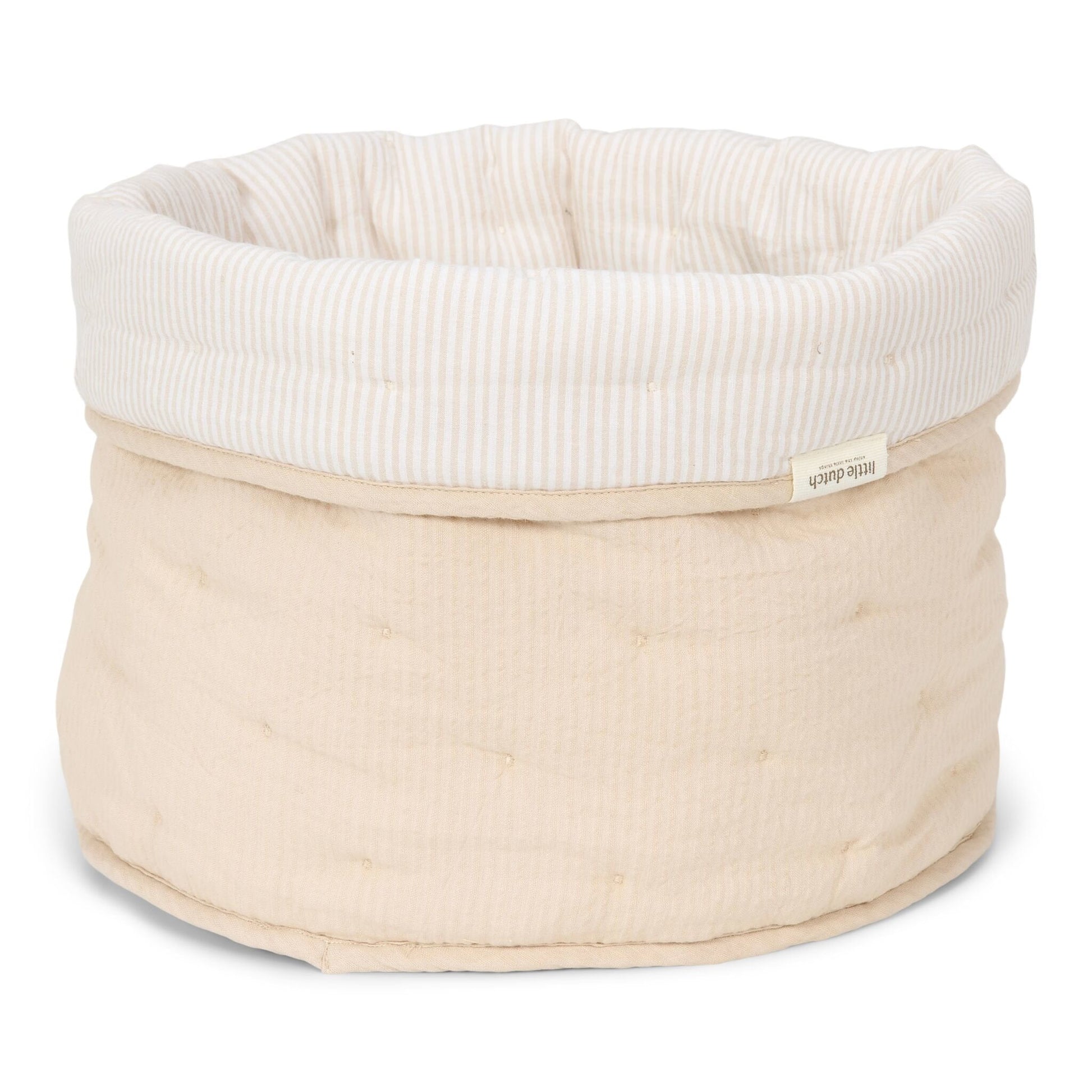 Kleiner Warenkorb Beige Essentials Detail 3