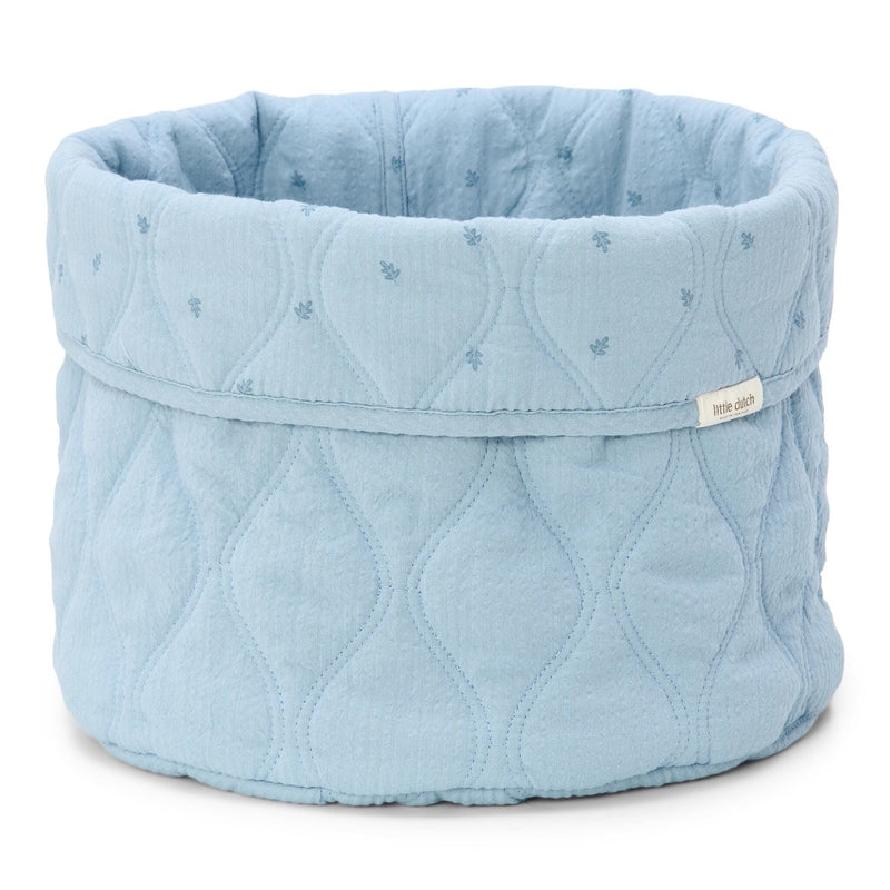 Kleiner Warenkorb Blau Essentials Studio Aufnahme