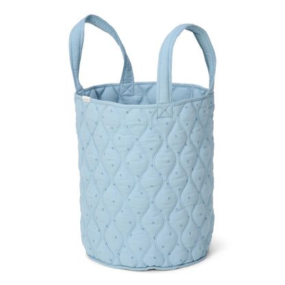 Aufbewahrungskorb groß Blau Essentials Studio Aufnahme