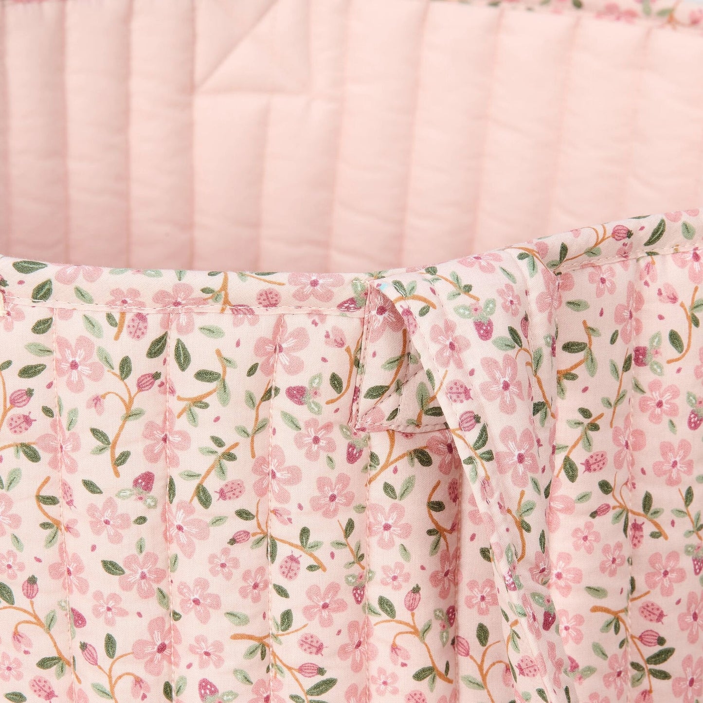 Aufbewahrungskorb XL Rosa Fairy Floral Detail 4