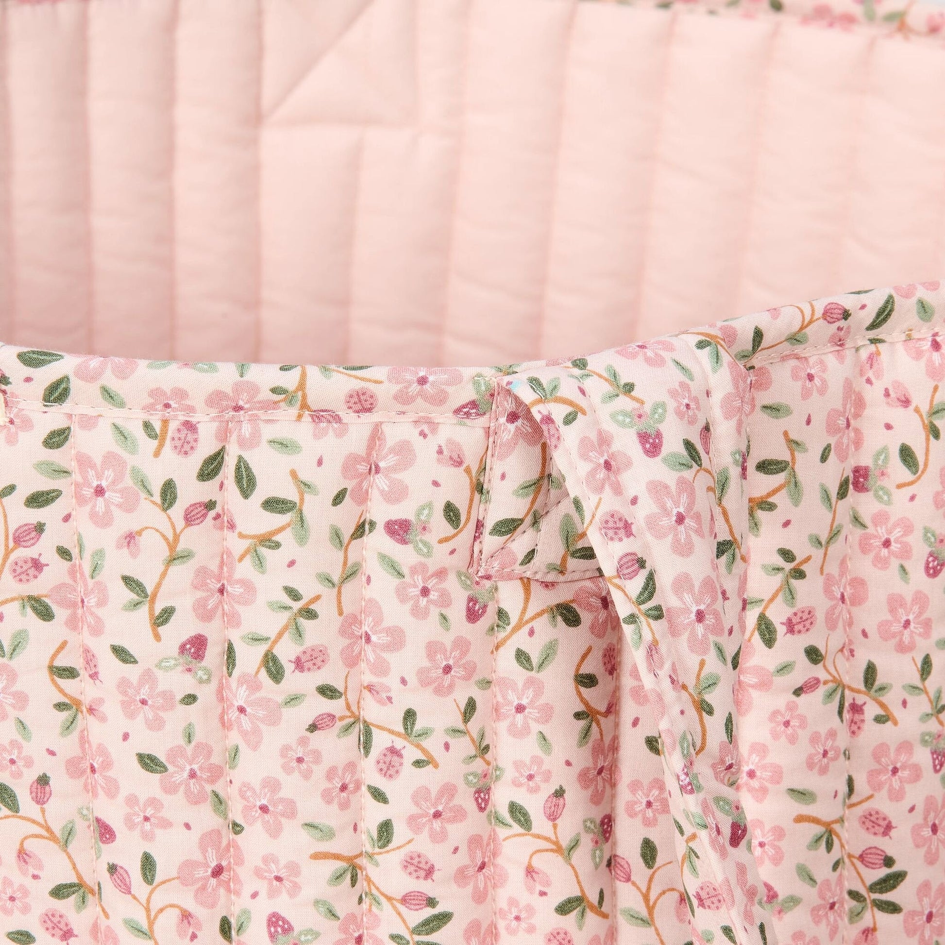 Aufbewahrungskorb XL Rosa Fairy Floral Detail 4