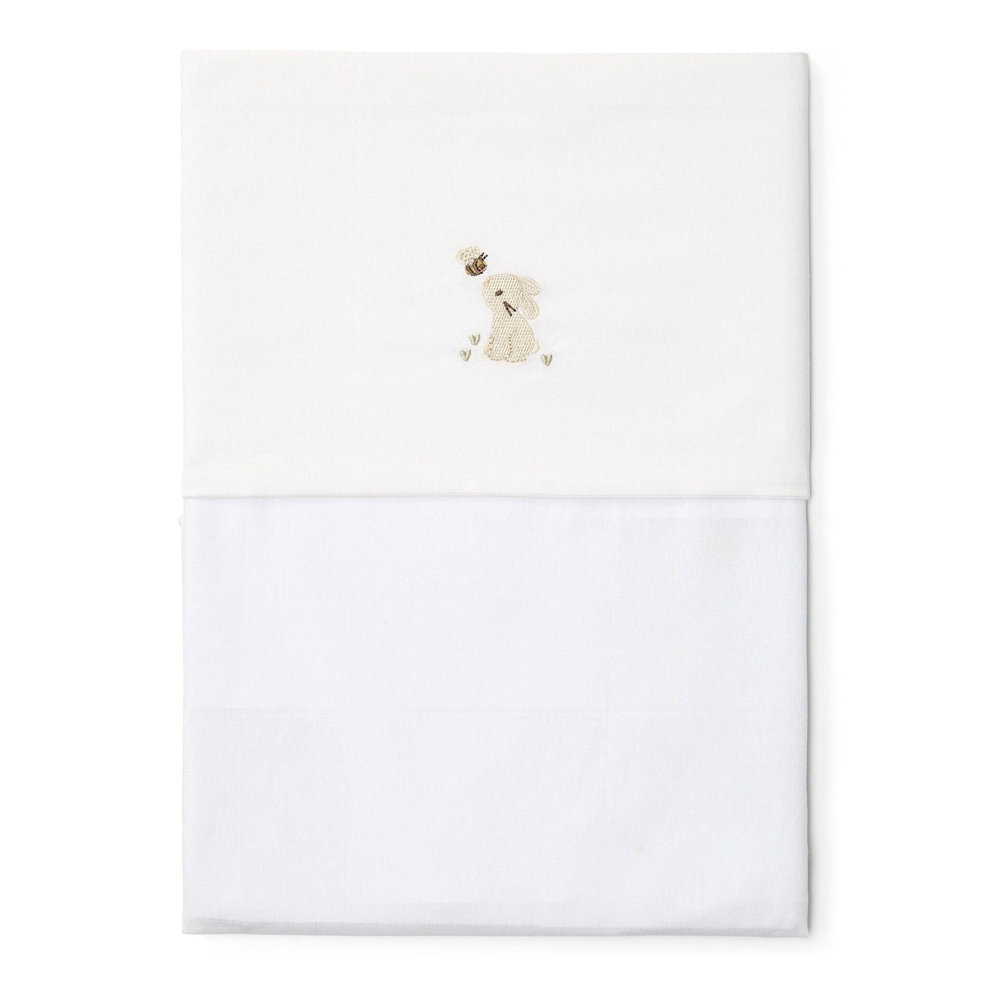 Bettlaken Weiß Newborn Naturals Baby Bunny Studio Aufnahme