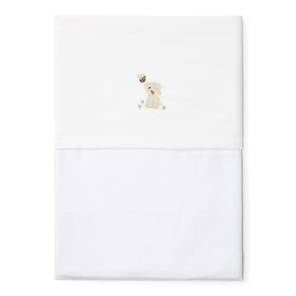 Bettlaken Weiß Newborn Naturals Baby Bunny Studio Aufnahme