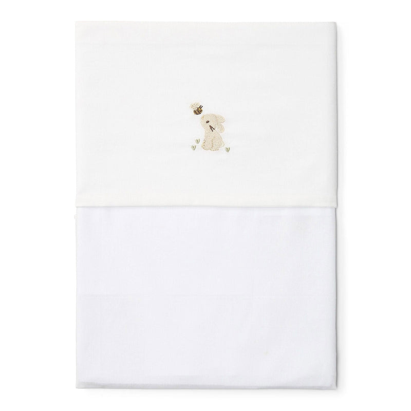 Bettlaken Weiß Newborn Naturals Baby Bunny Studio Aufnahme