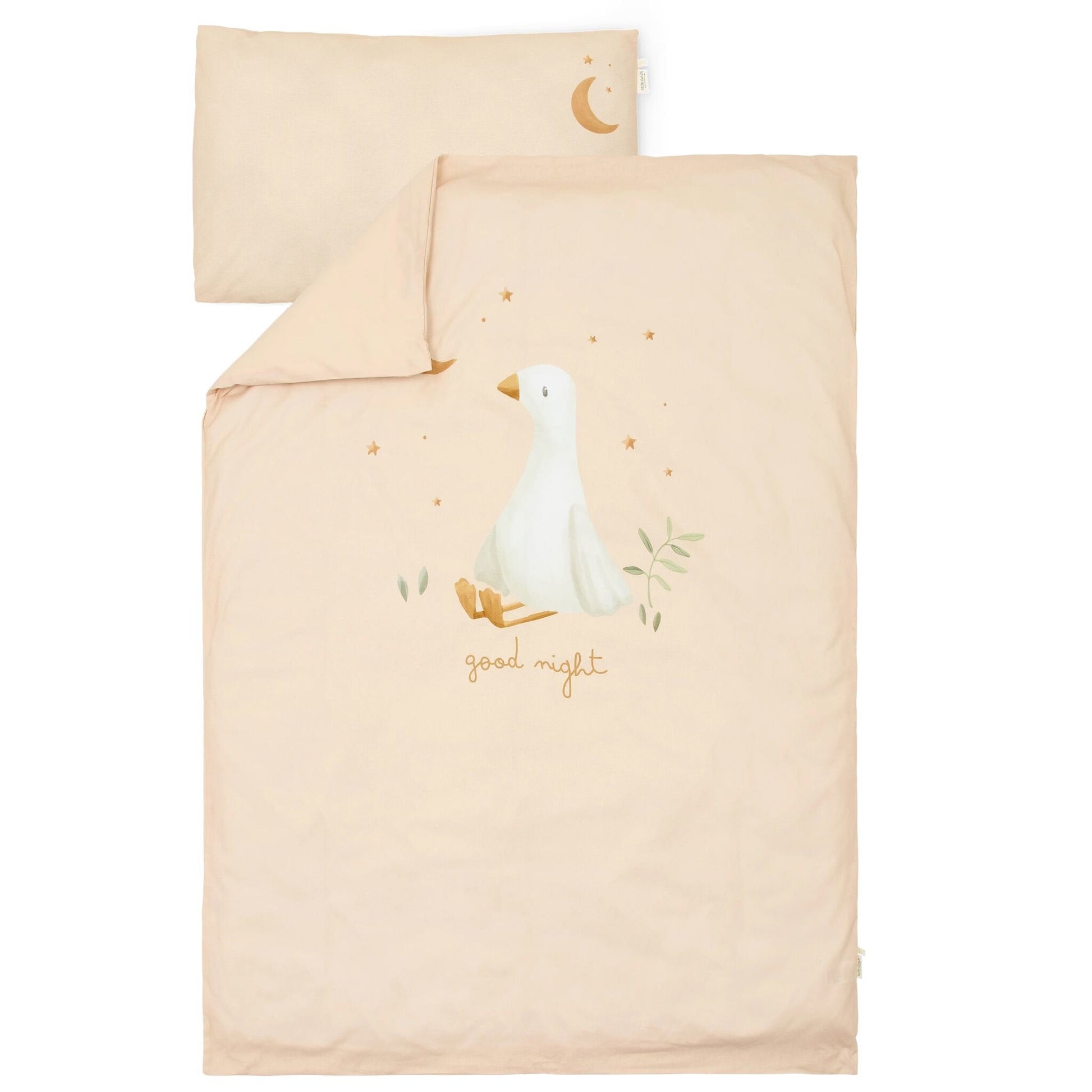 Bettdeckenbezug Beige Newborn Naturals Kleine Gans Studio Aufnahme
