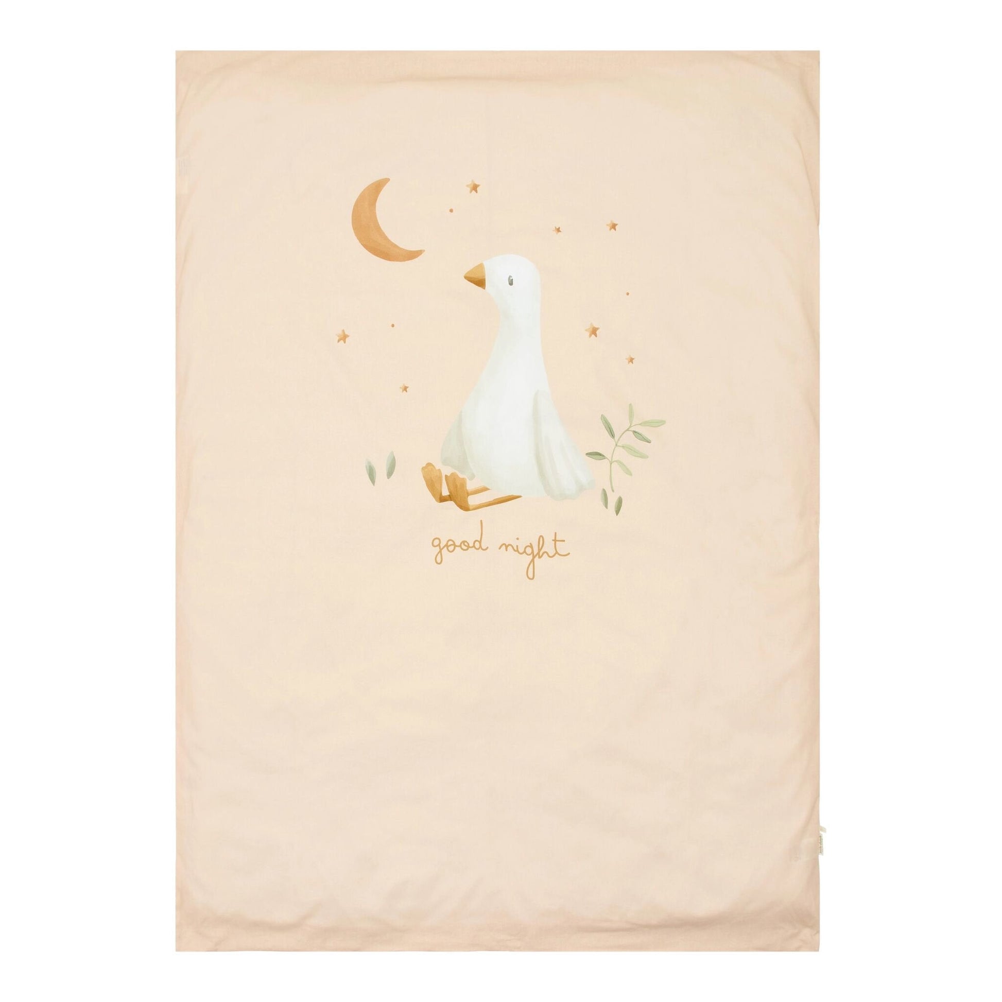 Bettdeckenbezug Beige Newborn Naturals Kleine Gans Detail 3