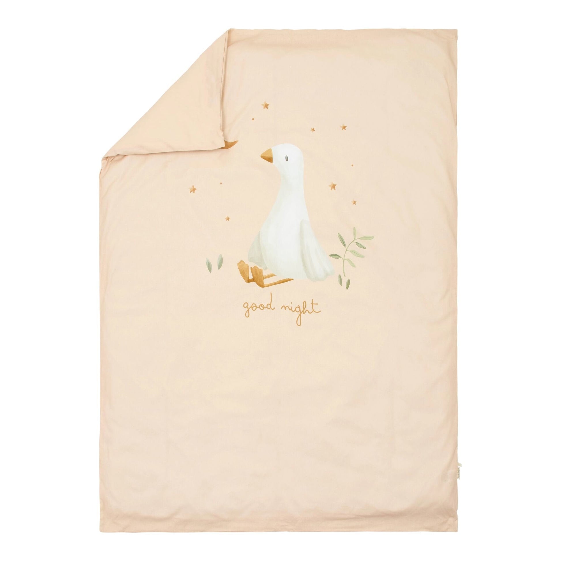 Bettdeckenbezug Beige Newborn Naturals Kleine Gans Detail 6