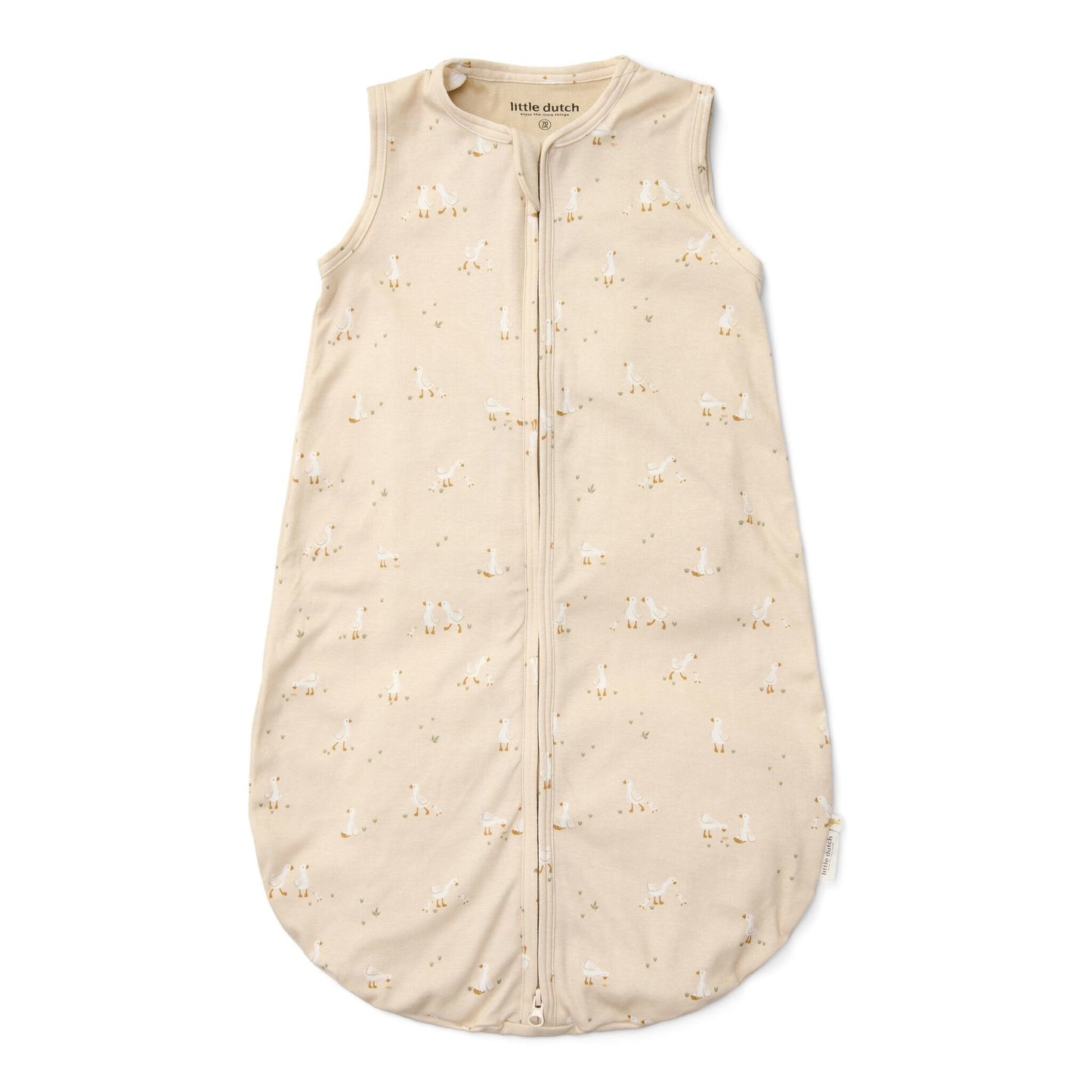 Schlafsack Sommer 60 cm Beige Newborn Naturals Little Goose Studio Aufnahme