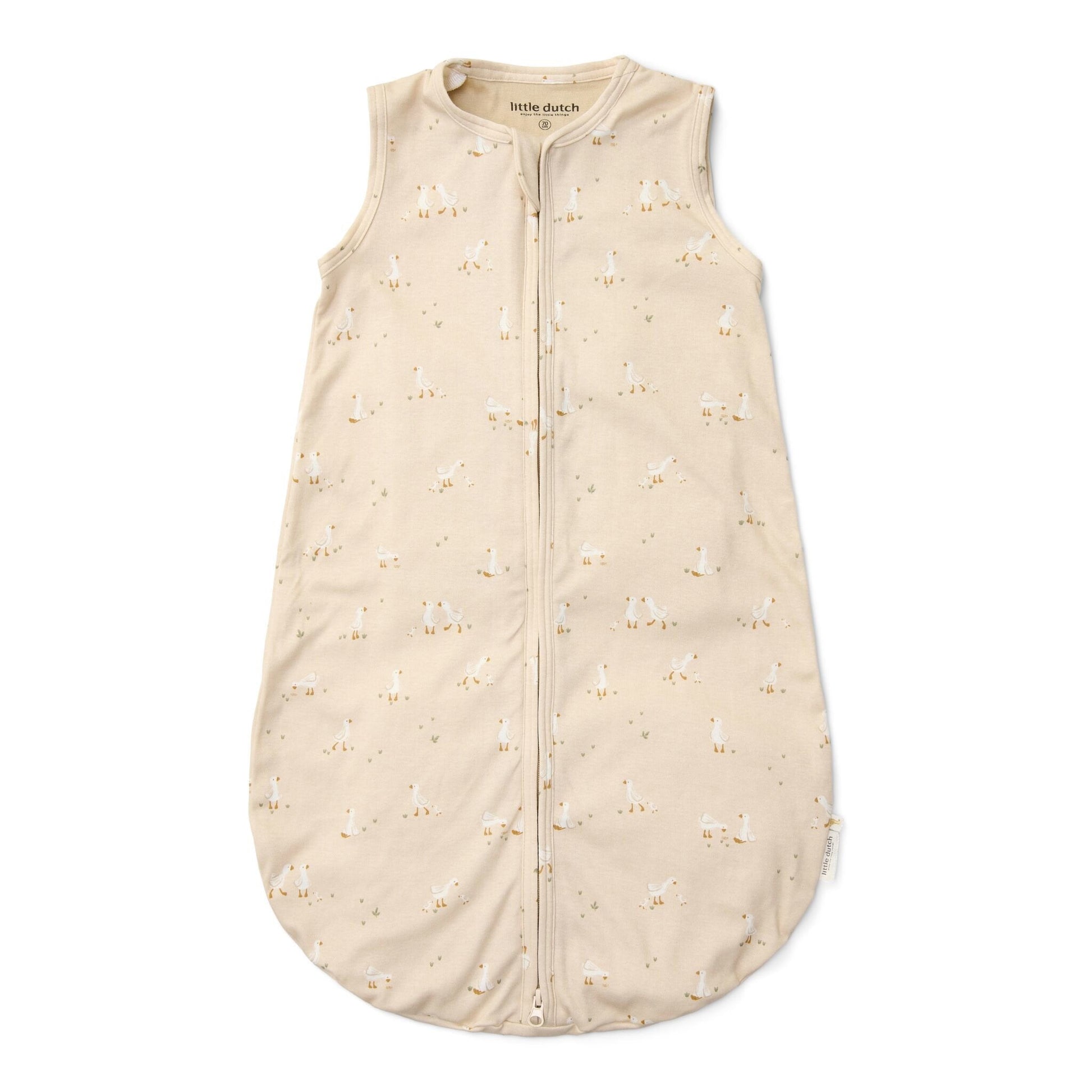Schlafsack Sommer 60 cm Beige Newborn Naturals Little Goose Studio Aufnahme