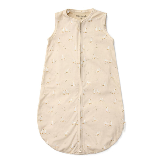 Schlafsack Sommer Beige Newborn Naturals Kleine Gans Studio Aufnahme