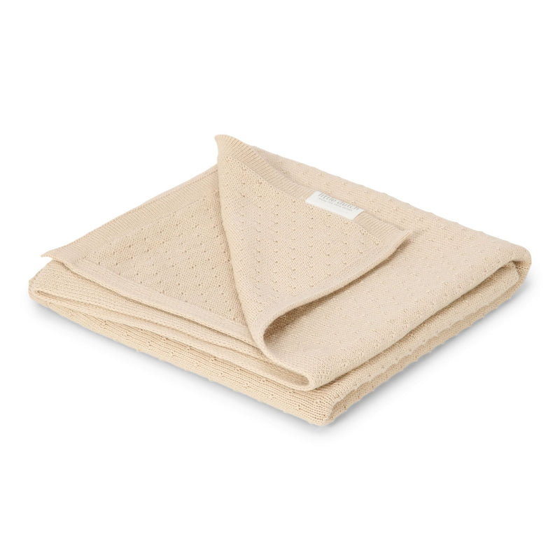 Little Dutch Wiege Decke Beige Essentials Hauptansicht