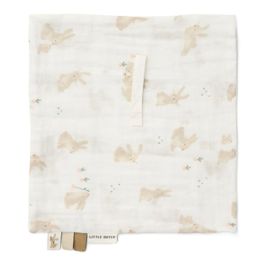Schnullertuch Weiß Newborn Naturals Baby Bunny Studio Aufnahme