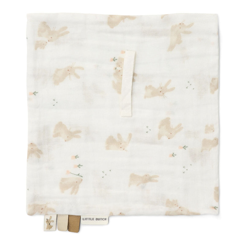 Schnullertuch Weiß Newborn Naturals Baby Bunny Studio Aufnahme