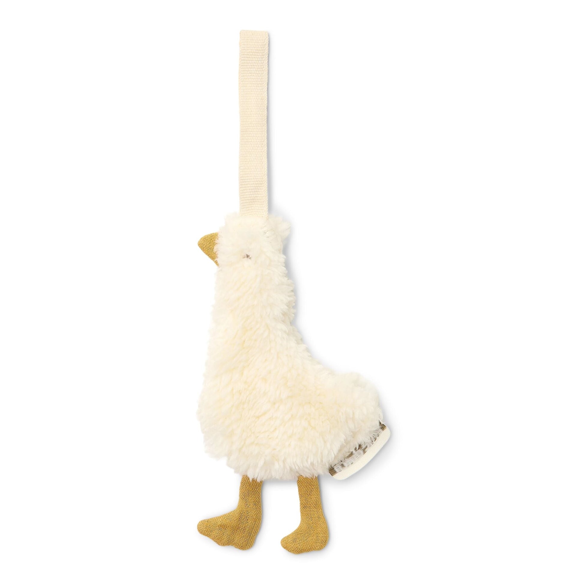Schnullertuch Weiß Newborn Naturals Kleine Gans Detail 3
