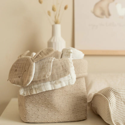 Schnullertuch Beige Newborn Naturals Baby Bunny Detail 6