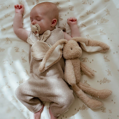 Schnullertuch Beige Newborn Naturals Baby Bunny Anwendung