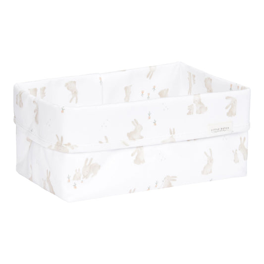 Großer Korb Weiß Newborn Naturals Baby Bunny Studio Aufnahme