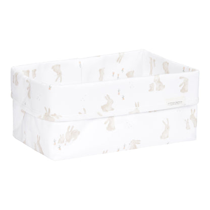 Großer Korb Weiß Newborn Naturals Baby Bunny Studio Aufnahme