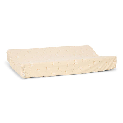 Wickelauflagenbezug Beige Newborn Naturals Kleine Gans Studio Aufnahme